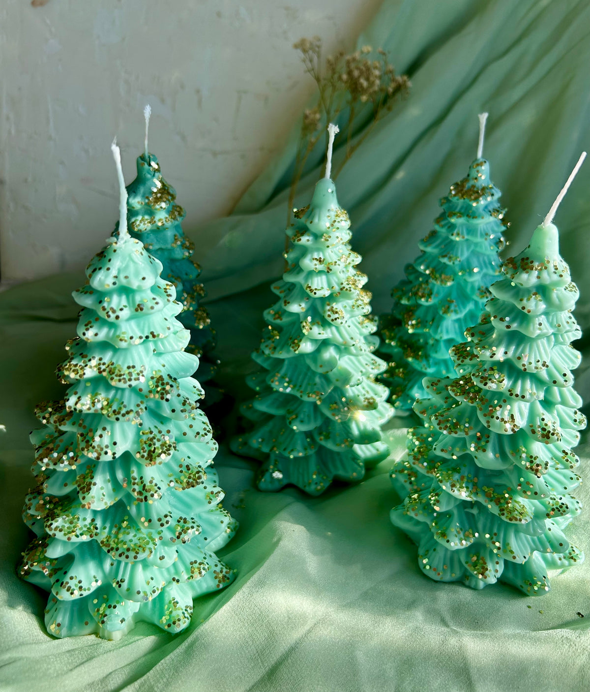 Festive Tree Candle