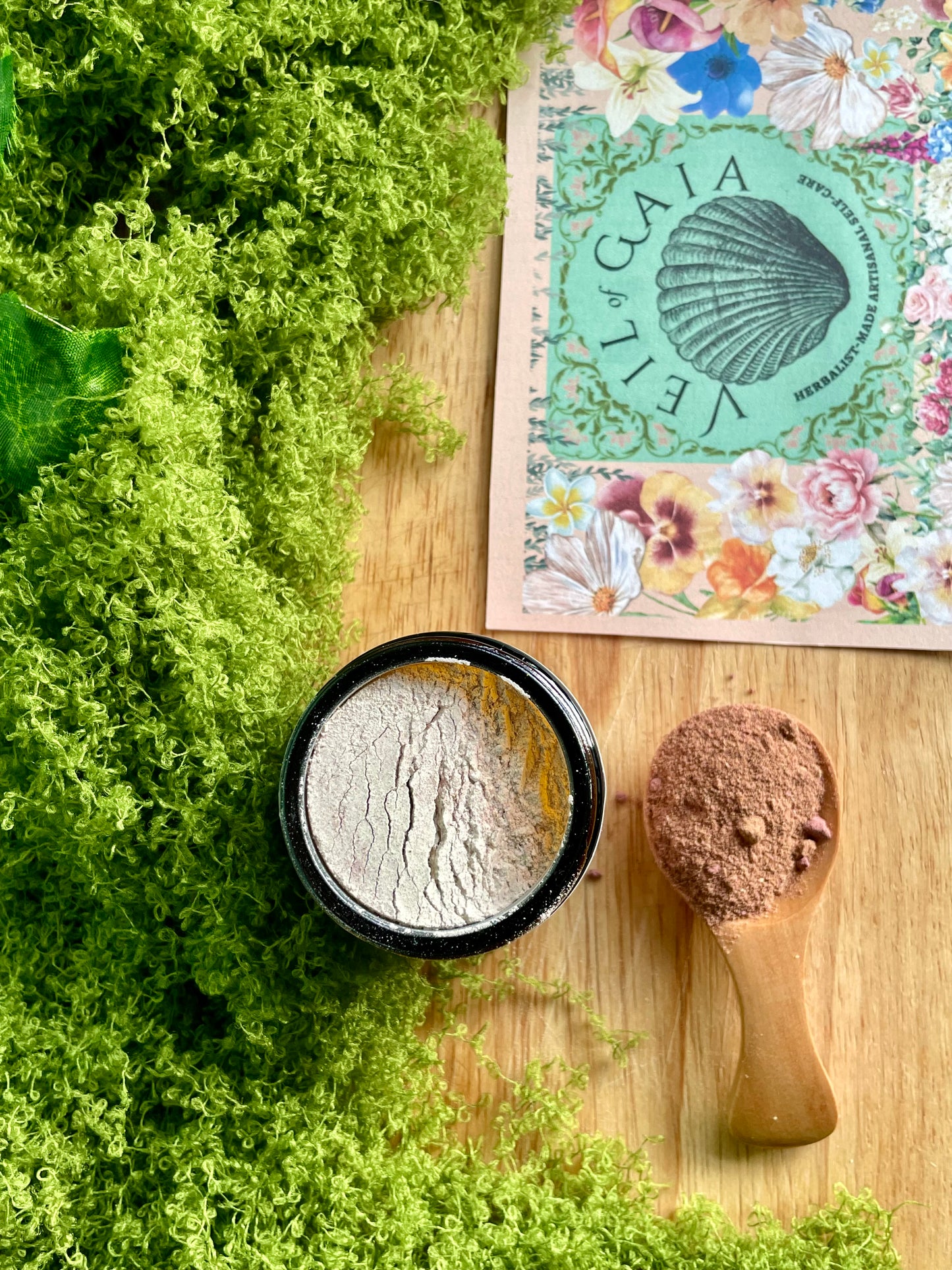 Natural Ayurvedic Rose Clay Face Mask