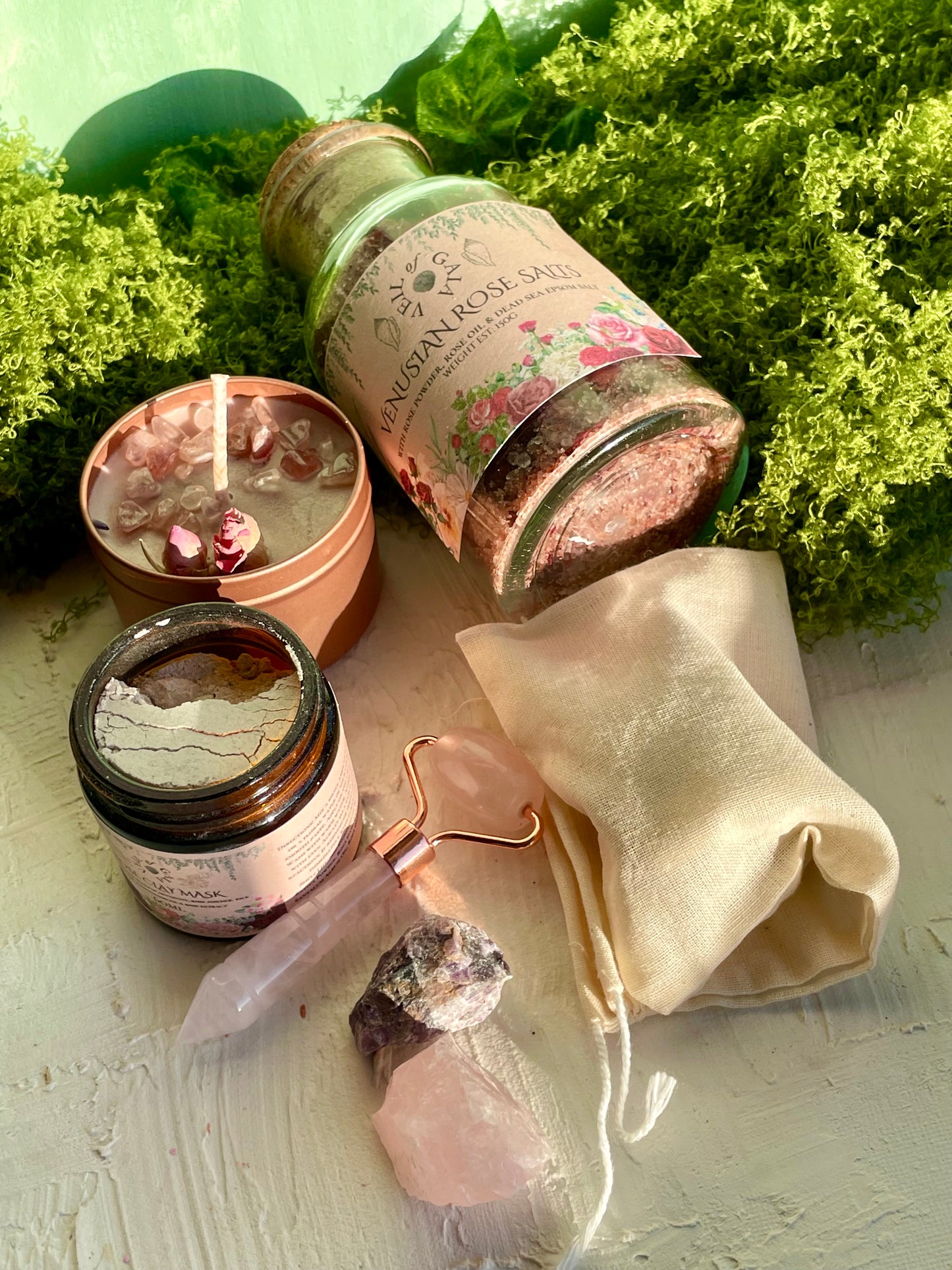 Goddess Set - Natural Bath Ritual Pamper Set