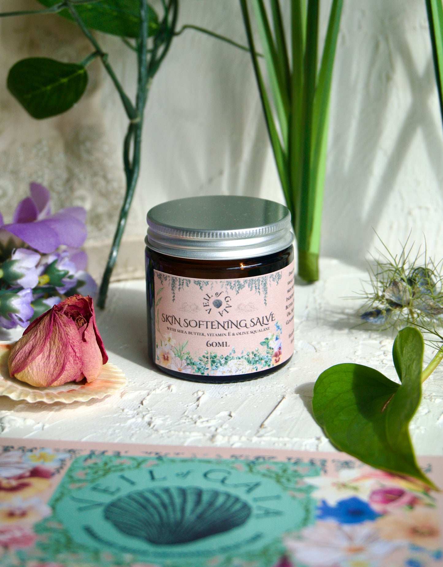 Natural Skin Softening Salve - For Dry/Eczema/Rough/Damaged Skin