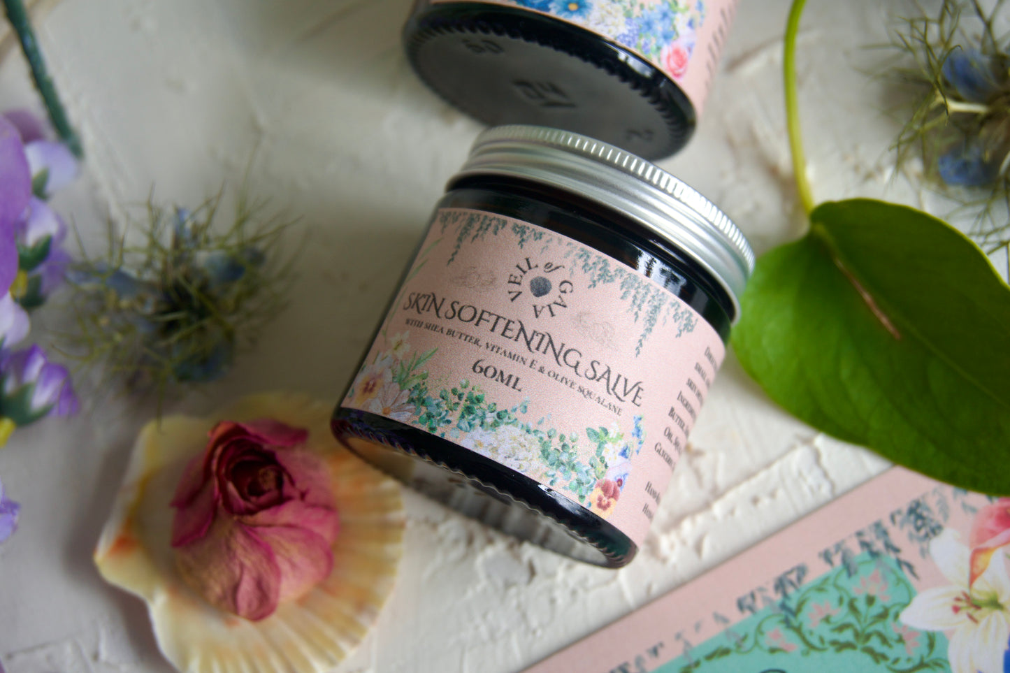 Natural Skin Softening Salve - For Dry/Eczema/Rough/Damaged Skin