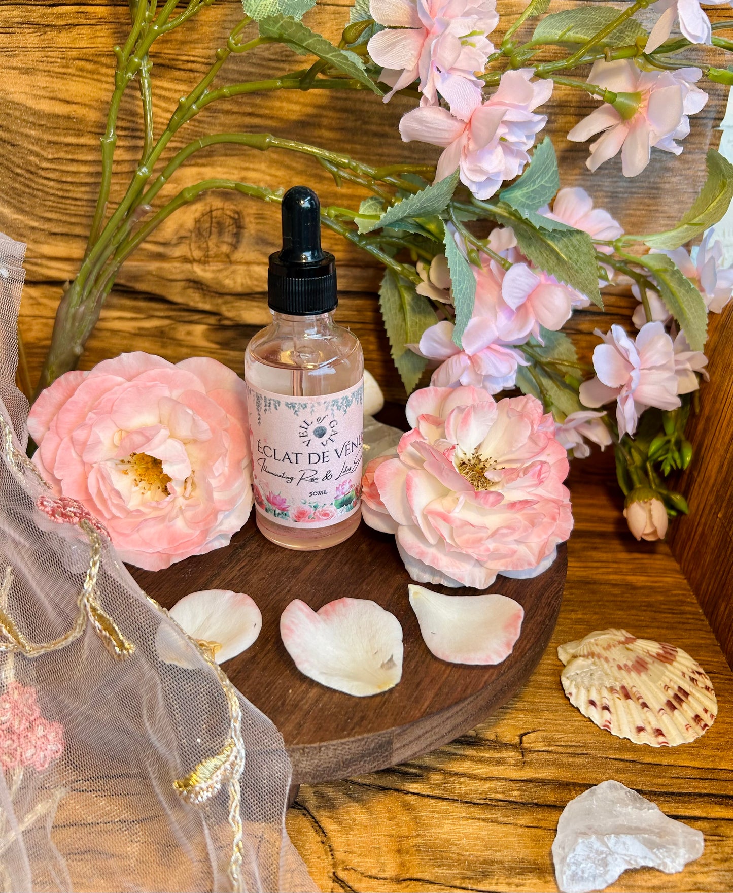 Éclat de Vénus | Rose & Lotus Elixir by Veil of Gaia 50ml