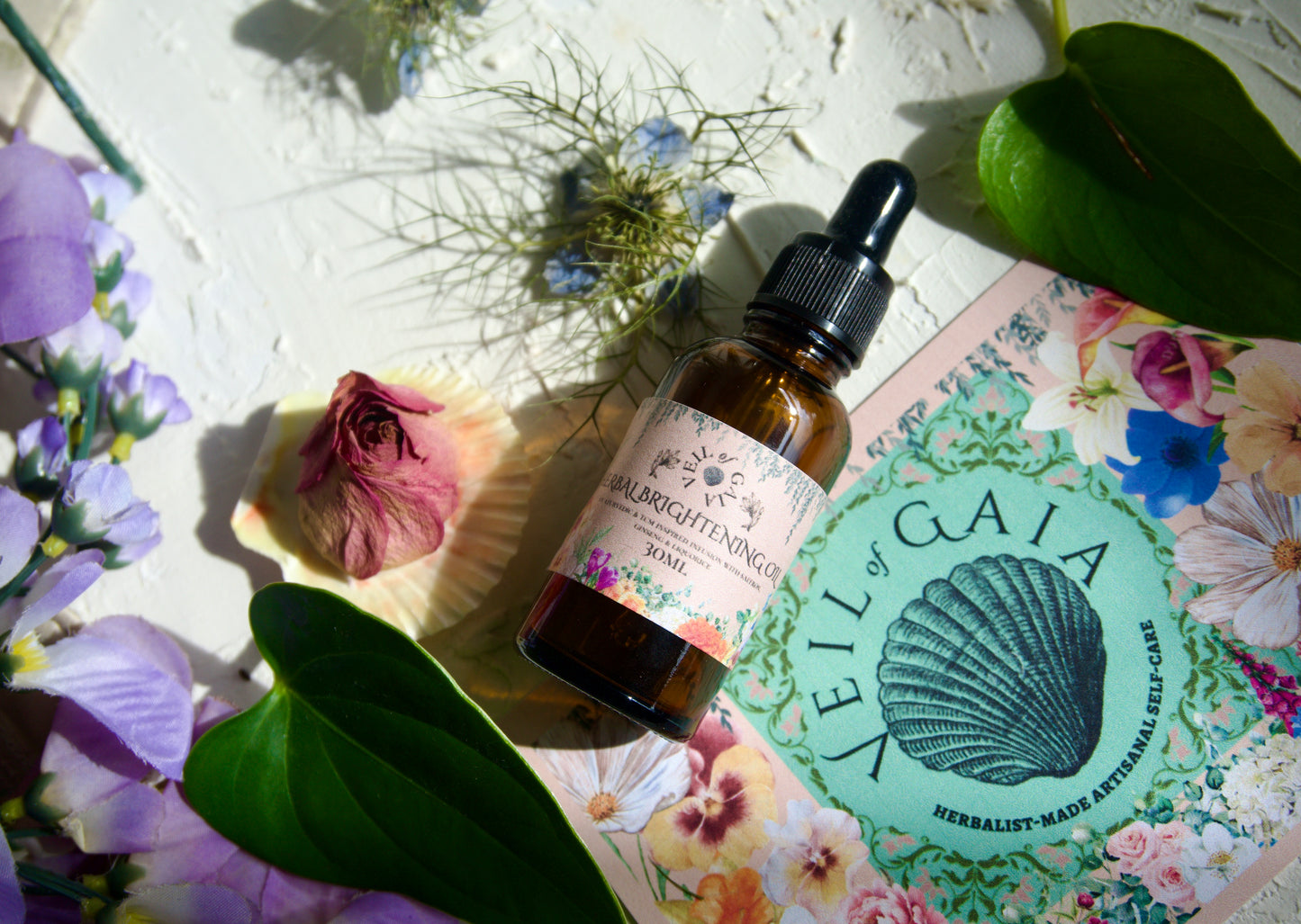 Ayurvedic Herbal Brightening Facial Oil
