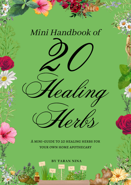 20 Healing Herbs Mini E-Book