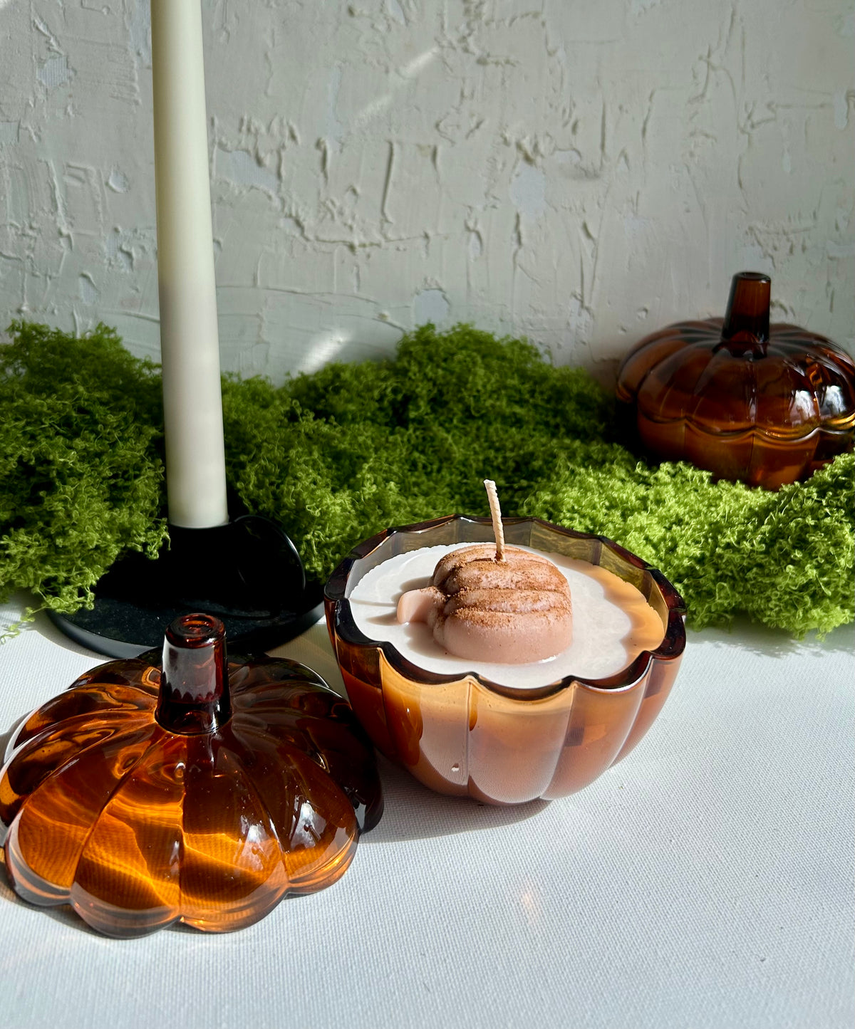 Cinder & Pumpkin · Soy Wax Autumn Ritual Candle · 20cl