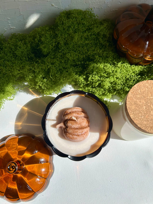 Cinder & Pumpkin · Soy Wax Autumn Ritual Candle · 20cl