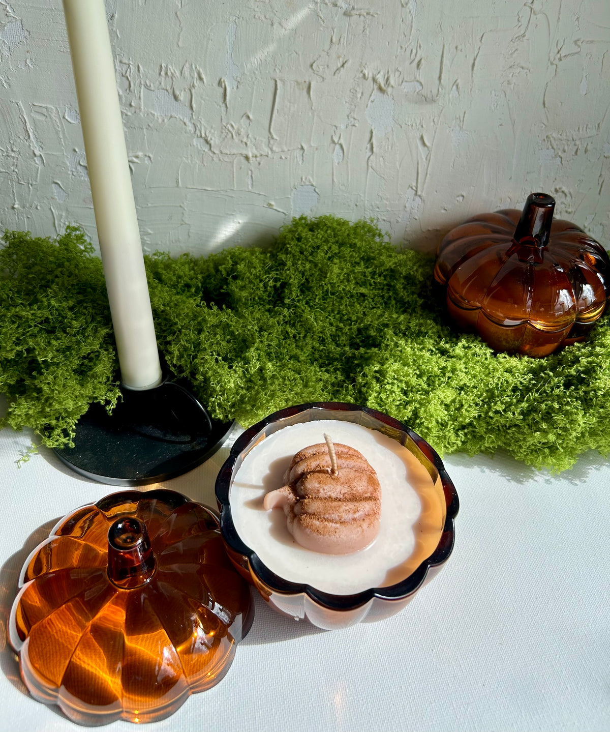 Cinder & Pumpkin · Soy Wax Autumn Ritual Candle · 20cl
