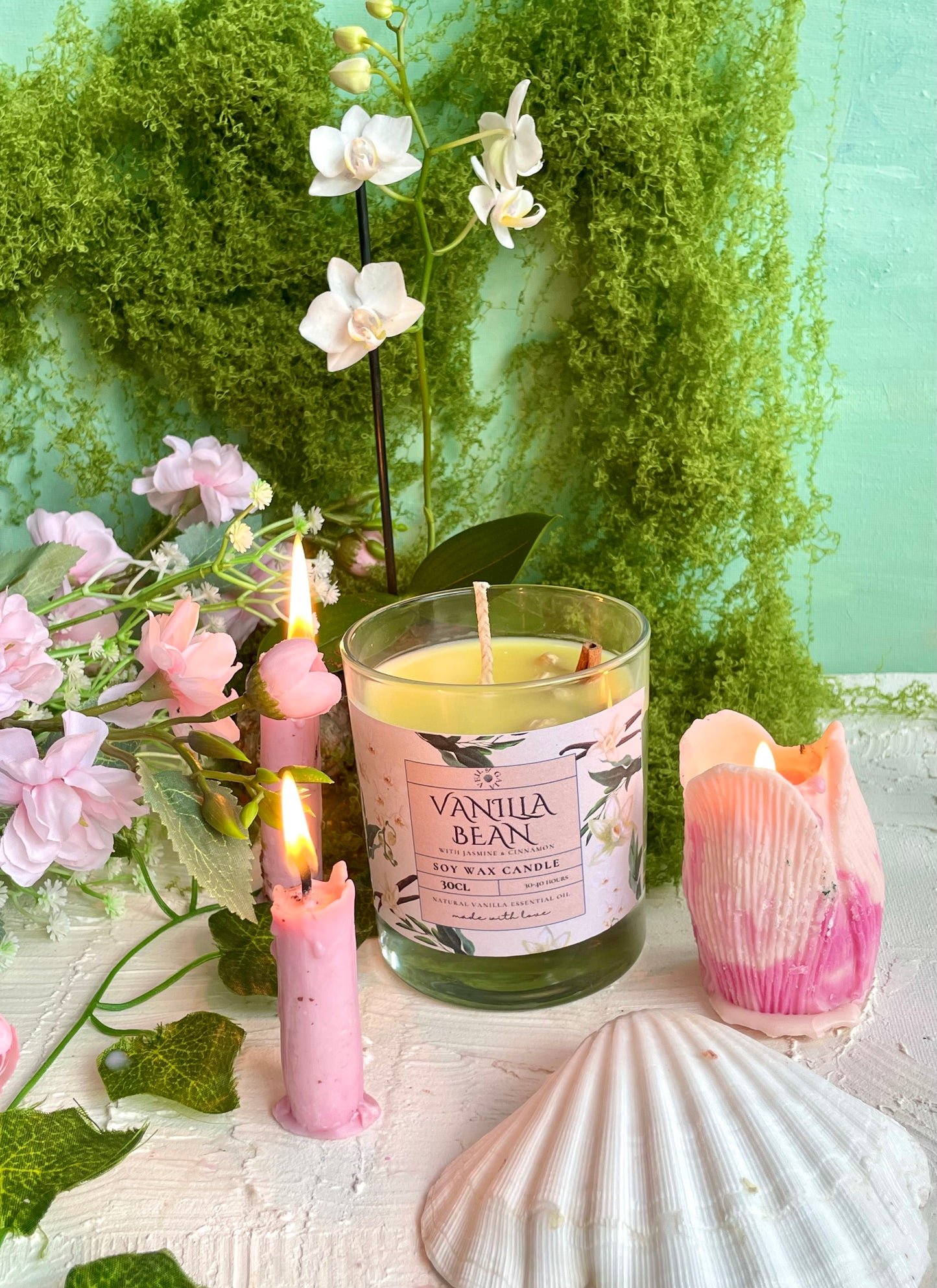 Vanilla Bean Scented Candle